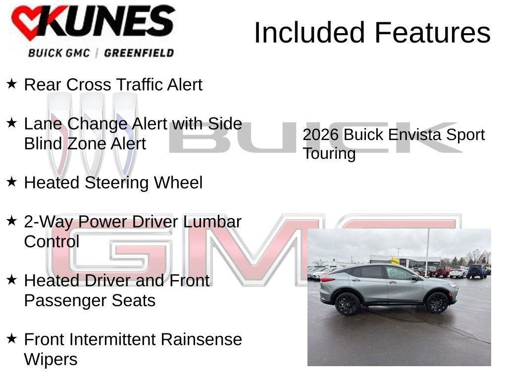 New 2026 Buick Envista Sport Touring w/ Convenience I Package image 4