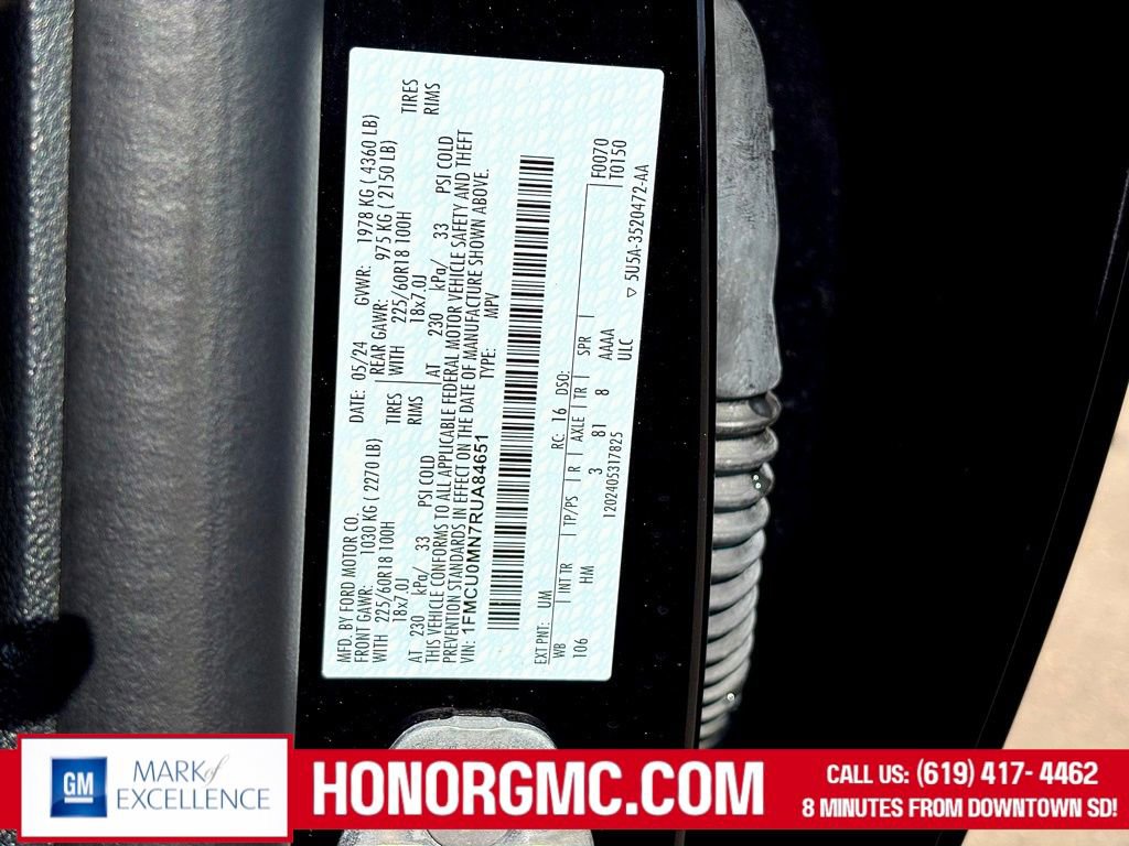 Used 2024 Ford Escape ST-Line image 34