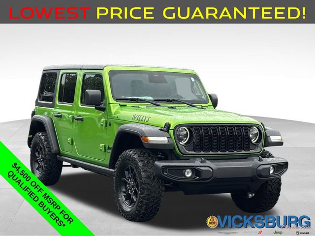 New 2025 Jeep Wrangler Willys