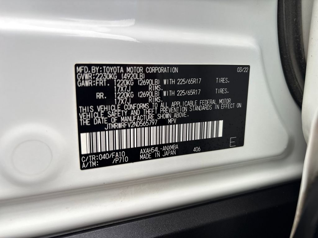 Used 2022 Toyota RAV4 XLE image 34