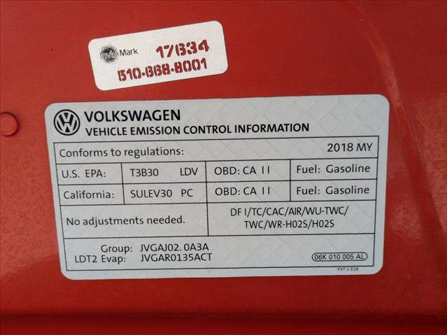 Used 2018 Volkswagen Tiguan S FWD image 22