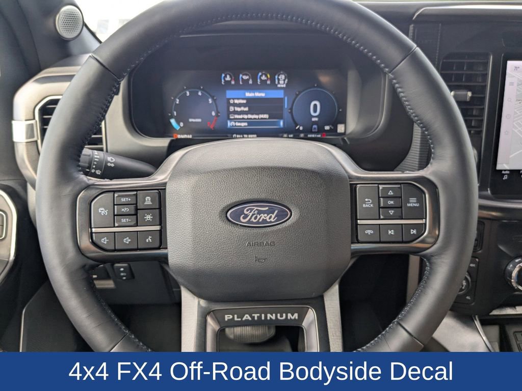 Certified 2024 Ford F150 Platinum w/ Equipment Group 702A High image 32