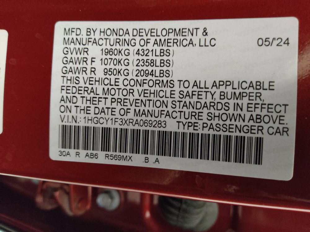 Used 2024 Honda Accord EX image 33