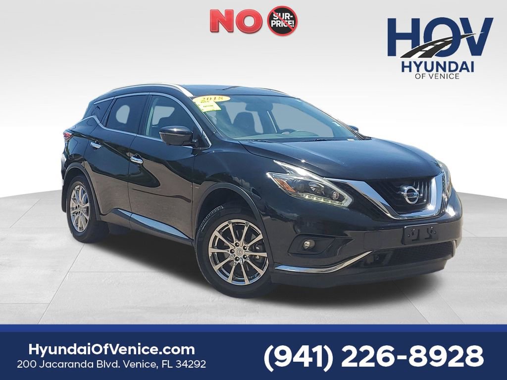 Used 2018 Nissan Murano SL w/ Moonroof Package
