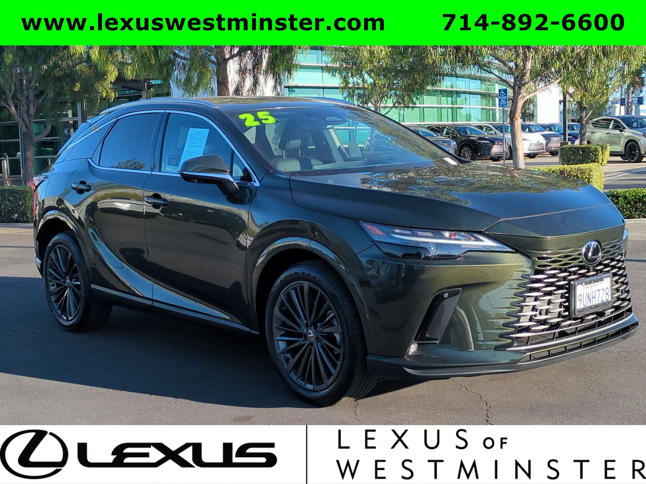Certified 2025 Lexus RX 350 Premium w/ Convenience Package FWD image 3