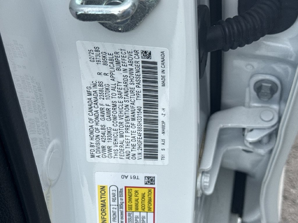 Used 2025 Honda Civic Sport Touring image 27