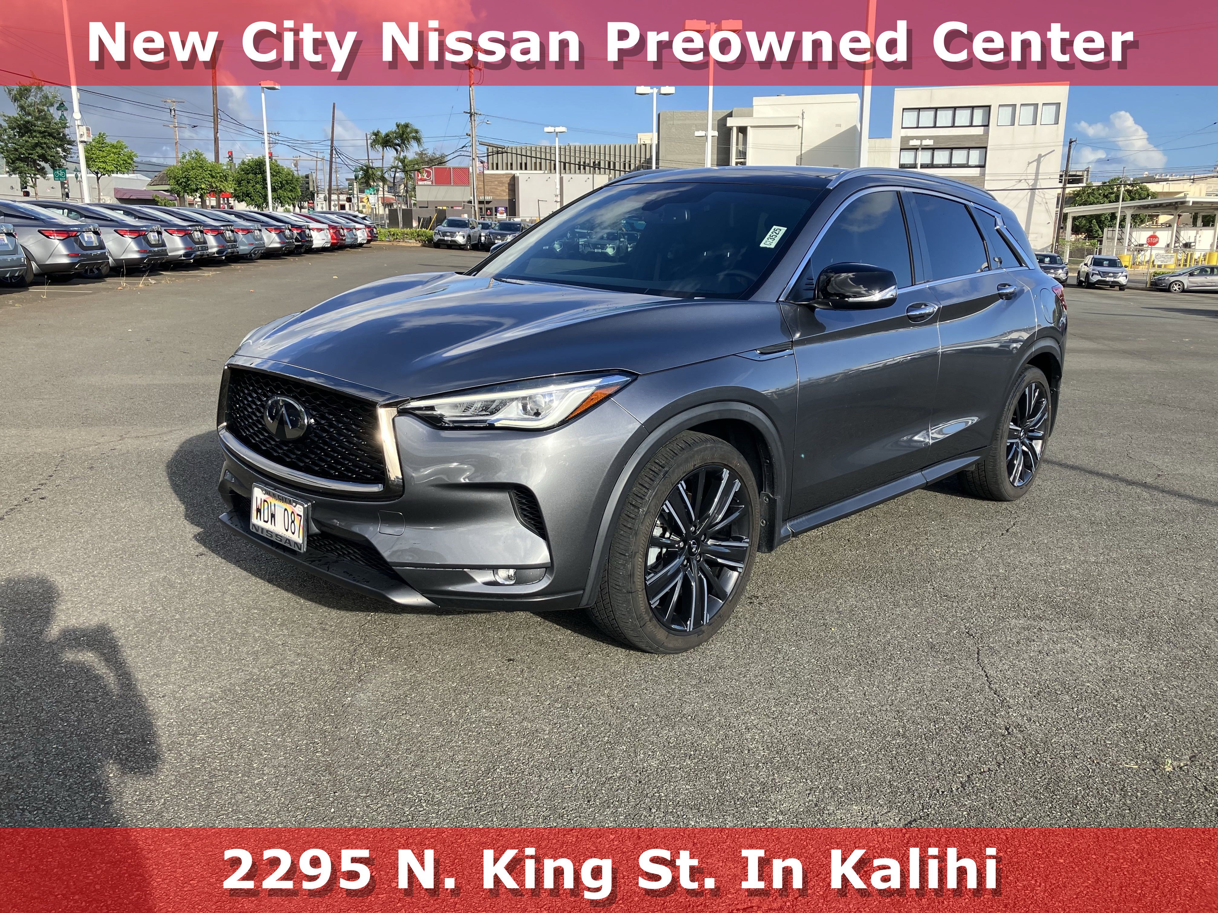 Used 2021 INFINITI QX50 Luxe w/ Appearance Package