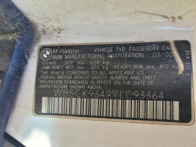 Used 2000 BMW M Roadster image 28