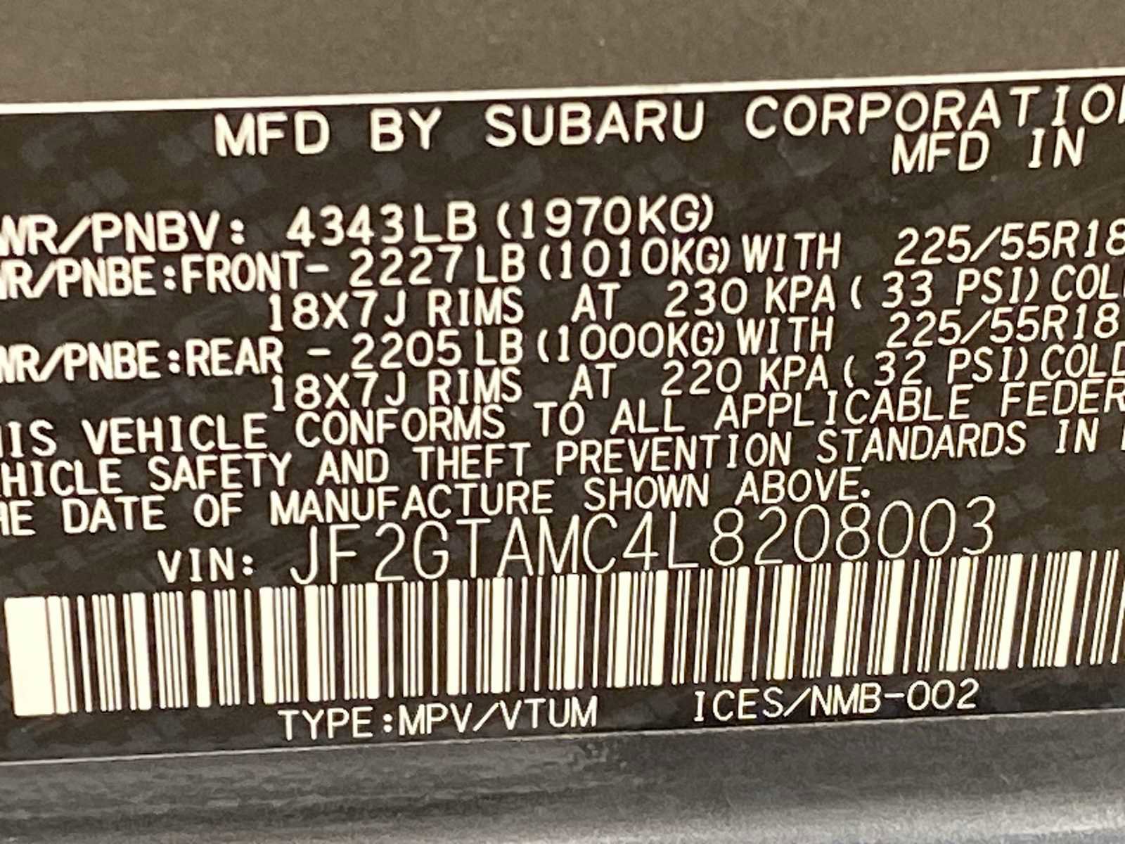 Used 2020 Subaru Crosstrek 2.0i Limited w/ Popular Package #3 image 36