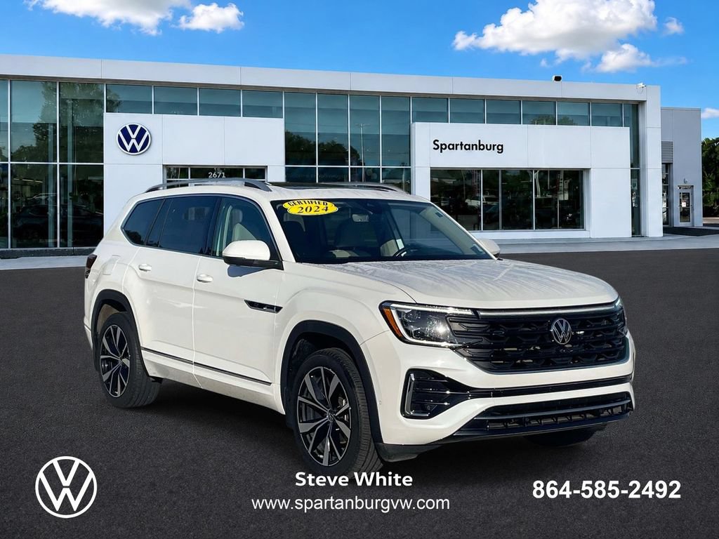 Certified 2024 Volkswagen Atlas SEL Premium R-Line AWD/4WD video 1