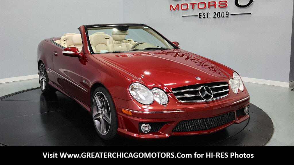 Used 2007 Mercedes-Benz CLK 63 AMG Cabriolet image 3