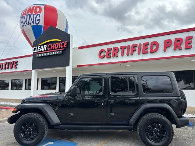 Used 2021 Jeep Wrangler Unlimited Sport AWD/4WD image 3