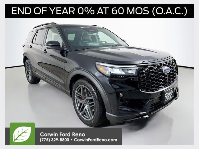New 2025 Ford Explorer ST w/ Sun And Sound Package