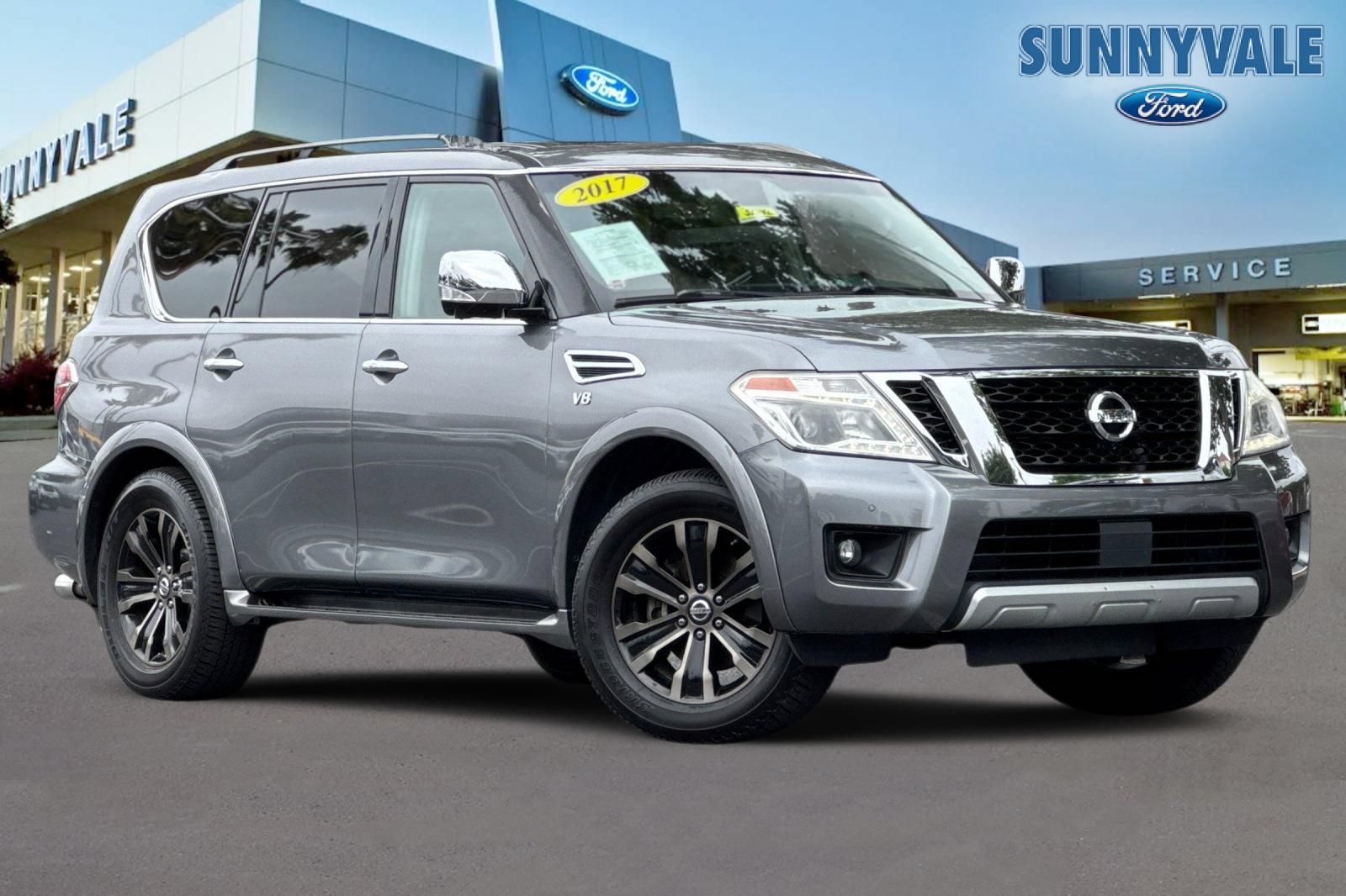 Used 2017 Nissan Armada Platinum w/ Captain Seat Package AWD/4WD image 1