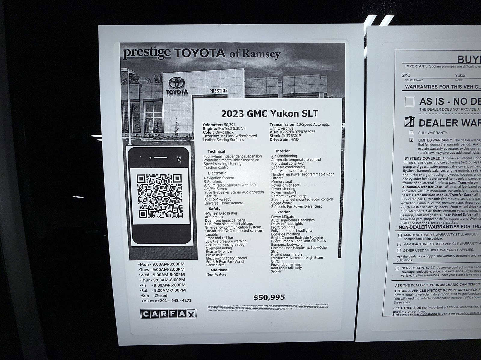 Used 2023 GMC Yukon SLT image 13