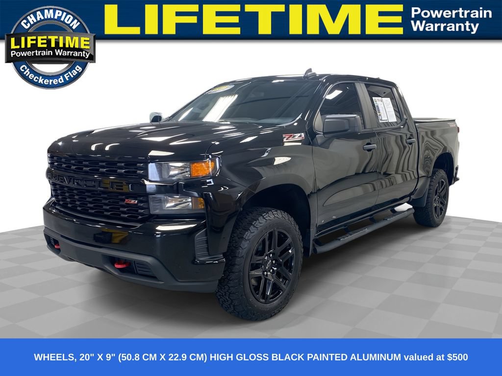 Used 2022 Chevrolet Silverado 1500 Custom Trail Boss AWD/4WD image 1