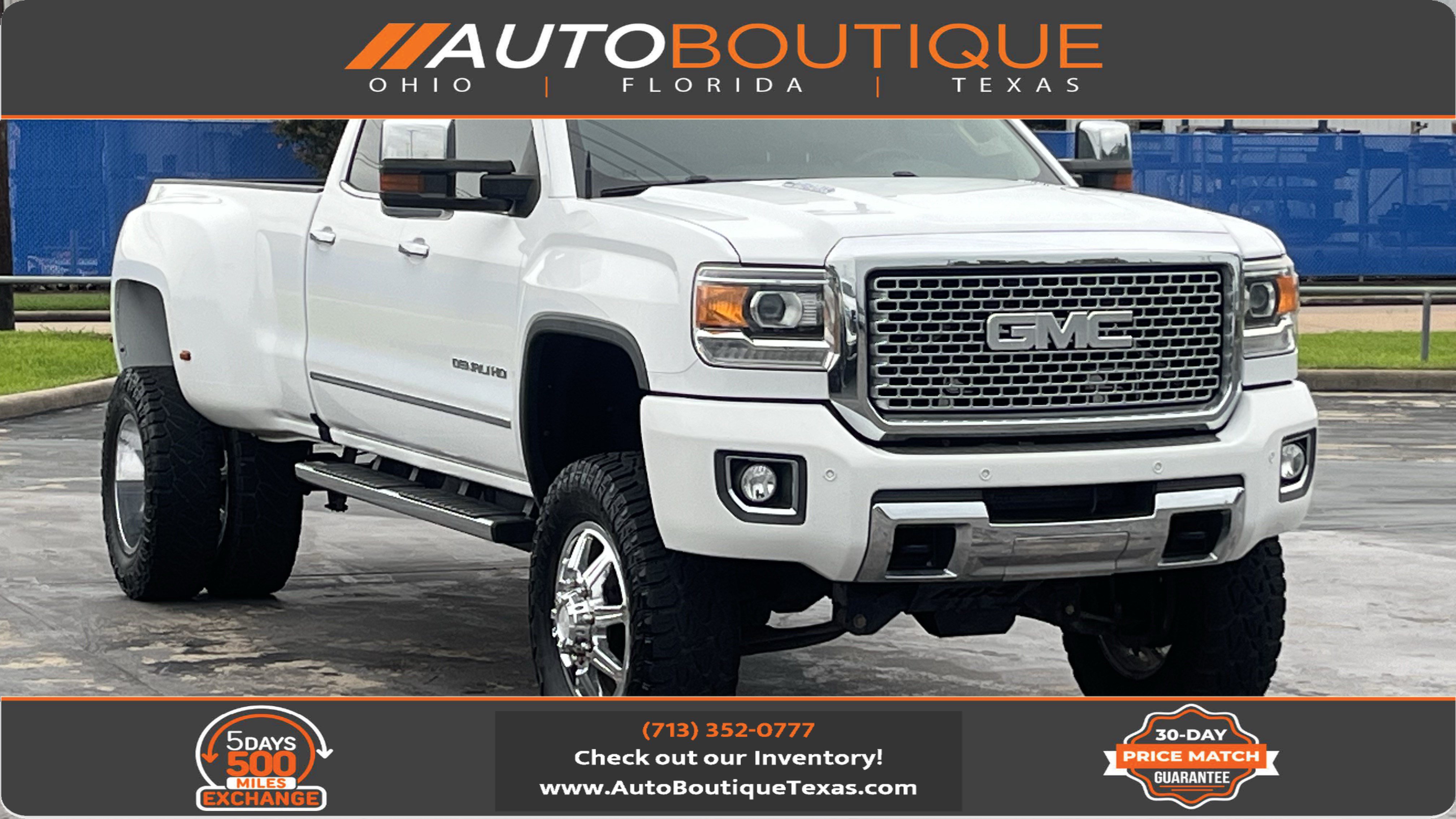 Used 2016 GMC Sierra 3500 Denali w/ Duramax Plus Package