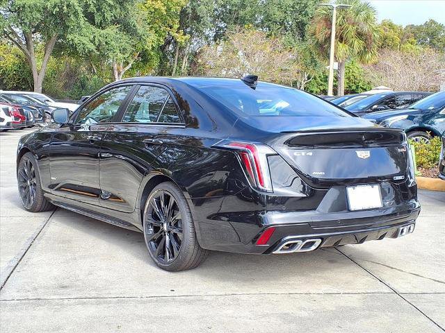 New 2026 Cadillac CT4 V w/ LPO, ONYX Package image 3