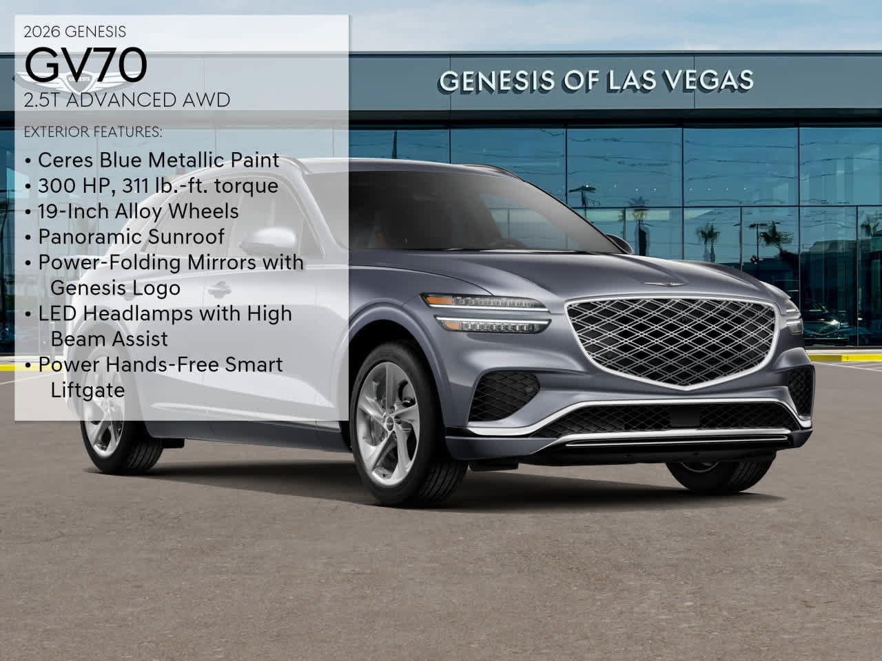 New 2026 Genesis GV70 2.5T Advanced AWD/4WD image 3