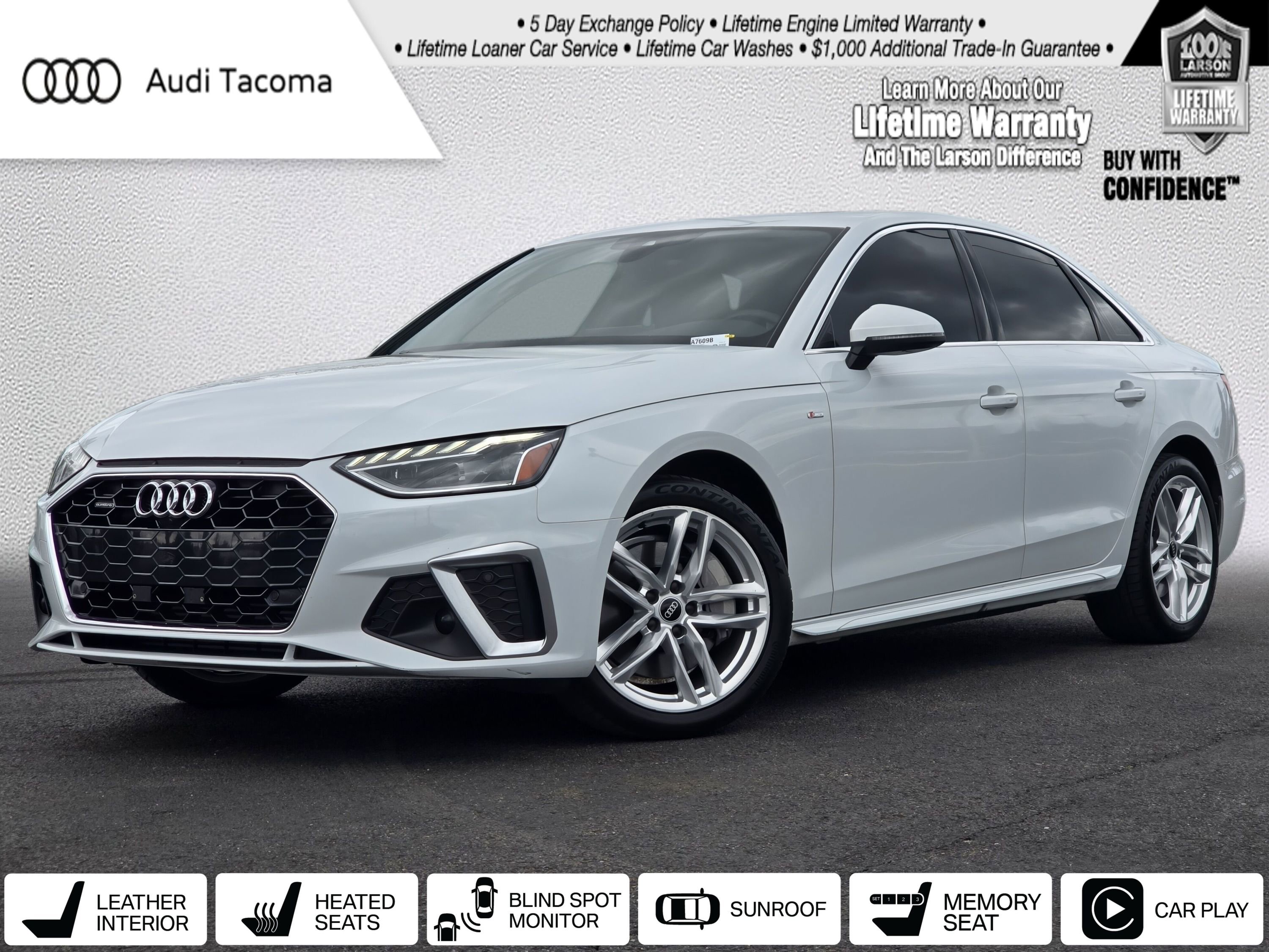 Used 2021 Audi A4 2.0T Premium Plus w/ Premium Plus Package image 1