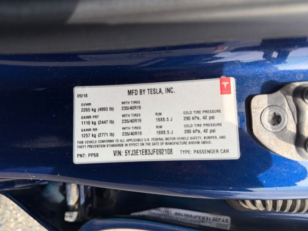 Used 2018 Tesla Model 3 Long Range AWD/4WD image 36