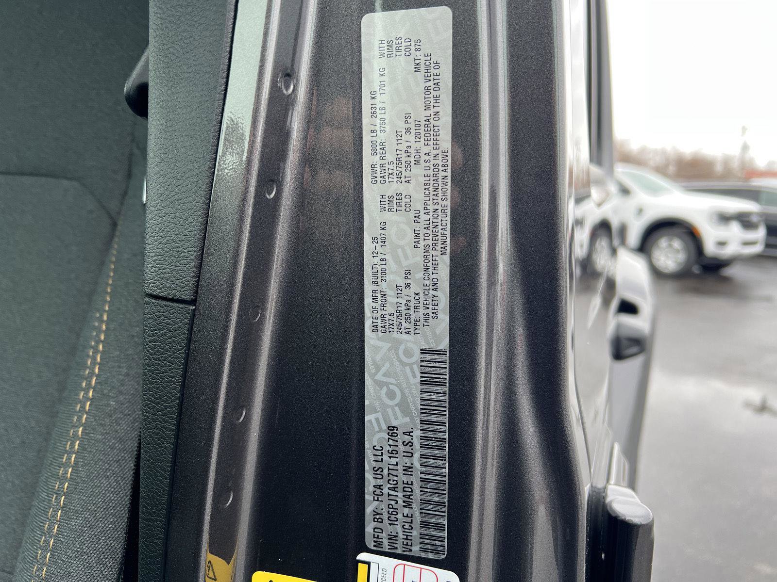 New 2026 Jeep Gladiator Sport image 23