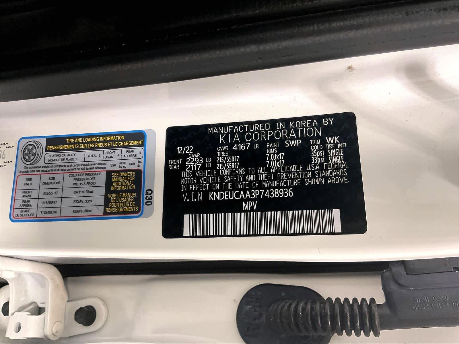 Used 2023 Kia Seltos S w/ Navigation Package AWD/4WD image 35