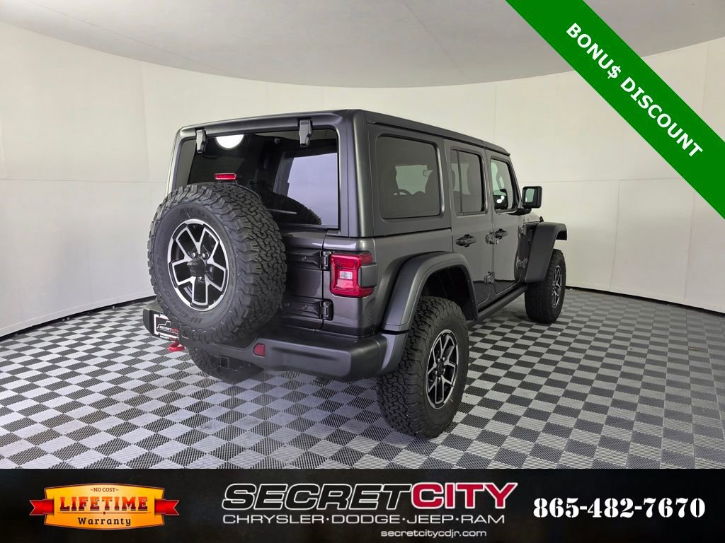 New 2025 Jeep Wrangler Unlimited Rubicon w/ Steel Bumper Group image 7