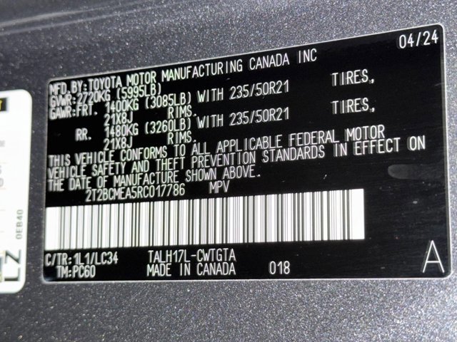 Certified 2024 Lexus RX 500h F Sport w/ Convenience Package AWD/4WD image 29