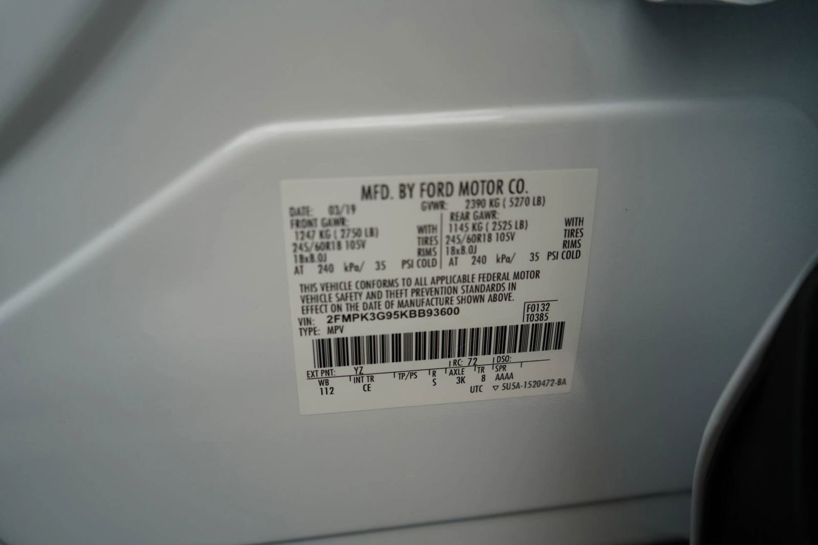 Used 2019 Ford Edge SE image 9