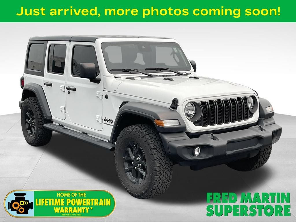 Used 2024 Jeep Wrangler Unlimited Sport