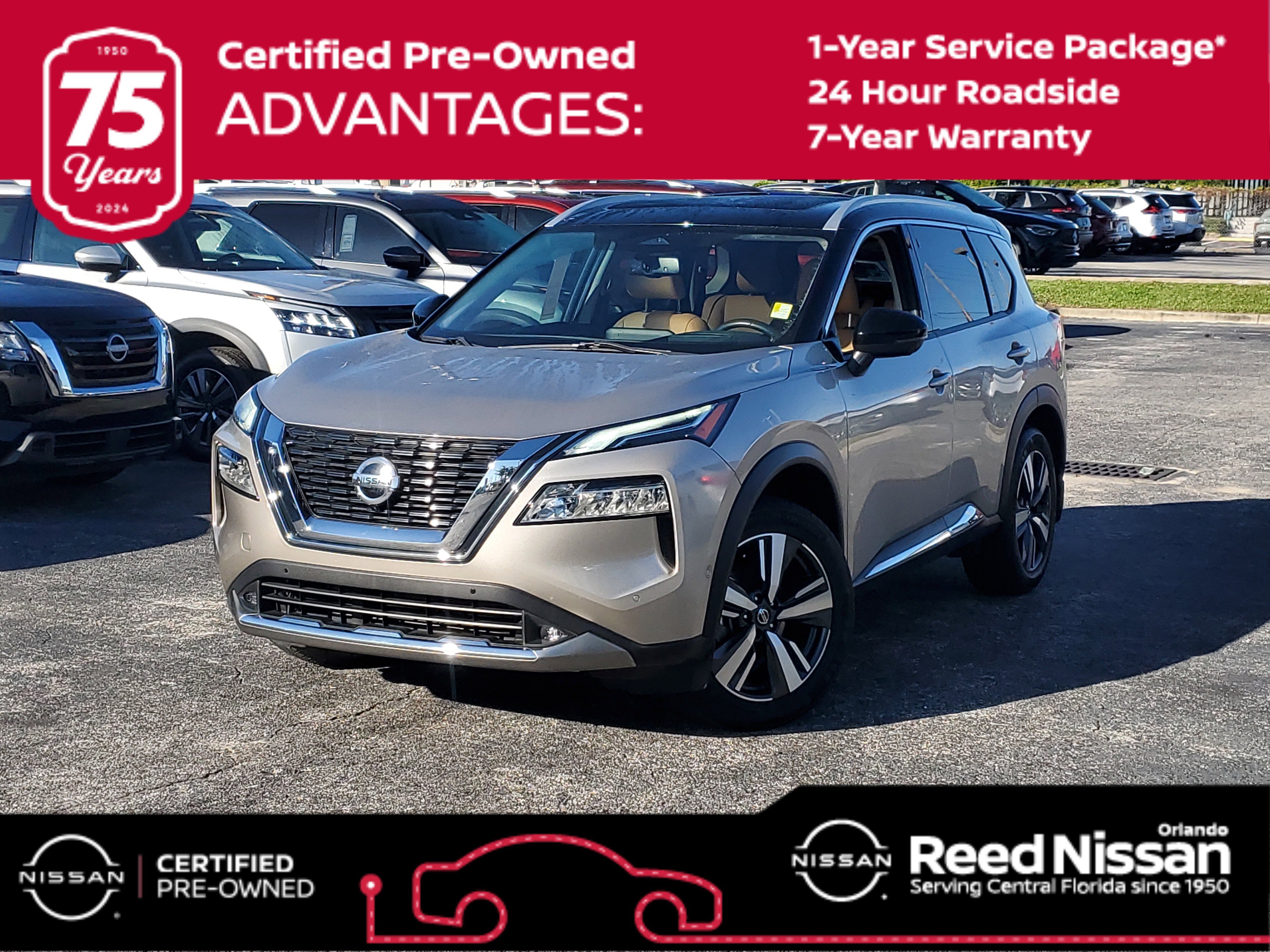 Certified 2021 Nissan Rogue Platinum