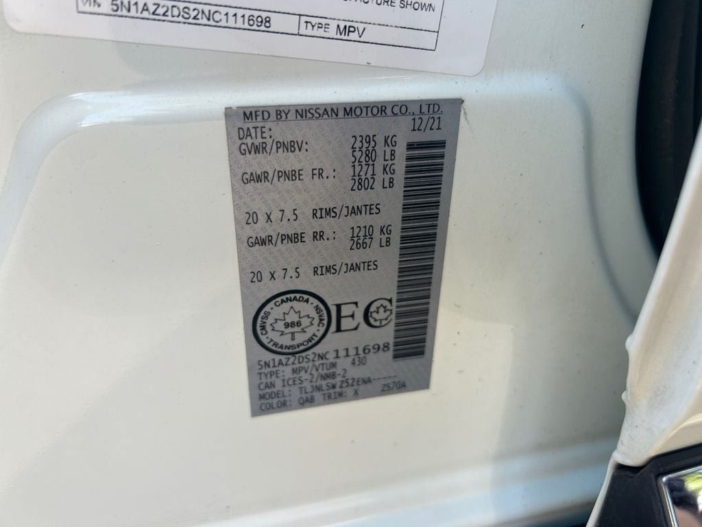 Used 2022 Nissan Murano Platinum AWD/4WD image 34