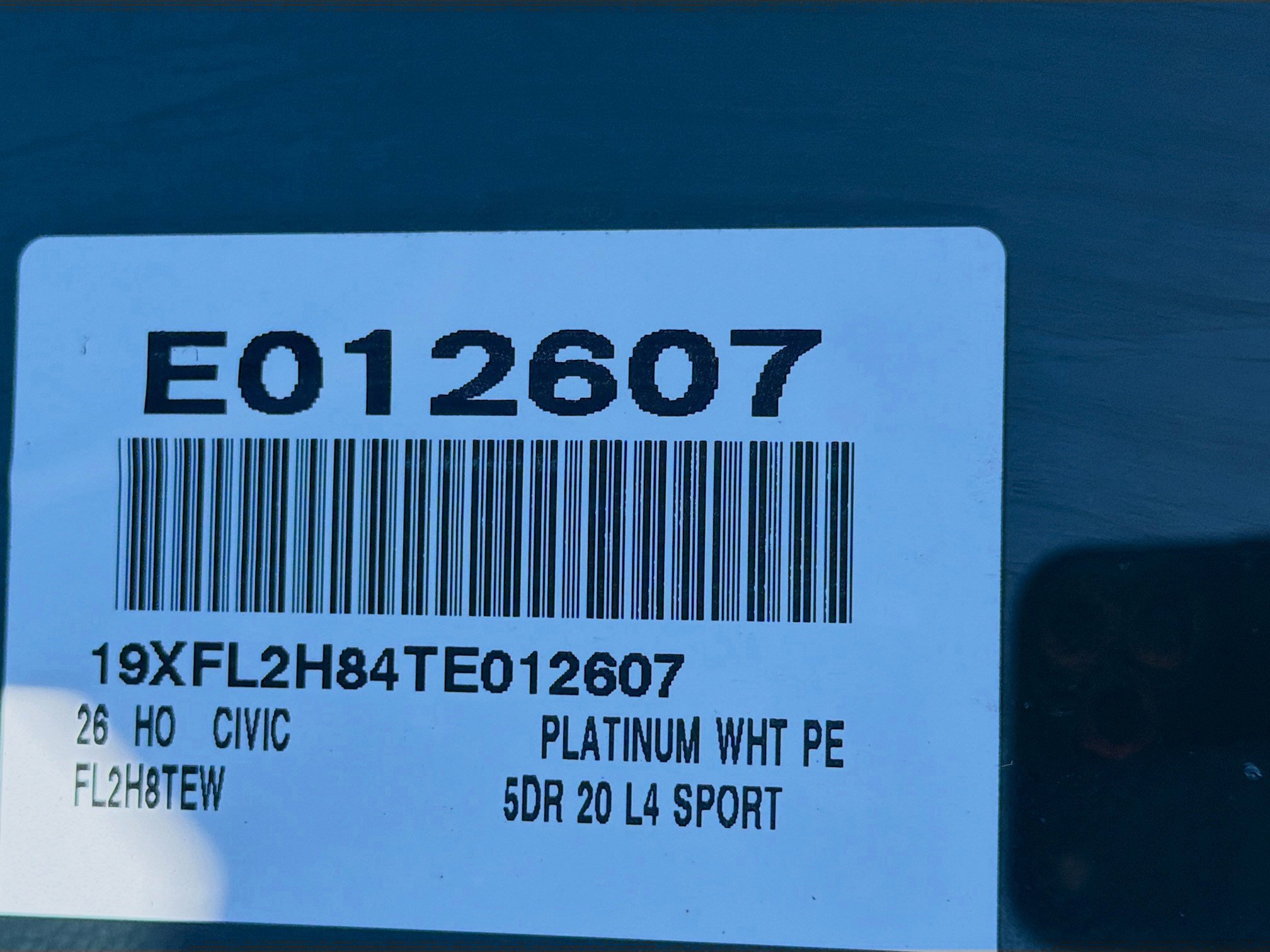 New 2026 Honda Civic Sport image 26