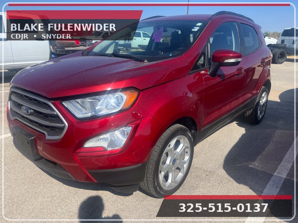 Used 2021 Ford EcoSport SE w/ SE Appearance Package