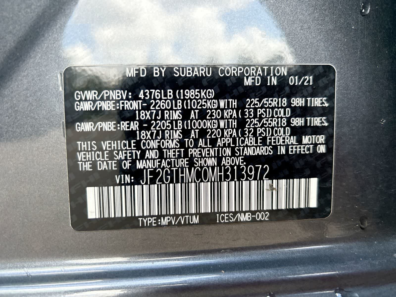 Used 2021 Subaru Crosstrek 2.5i Limited AWD/4WD image 2