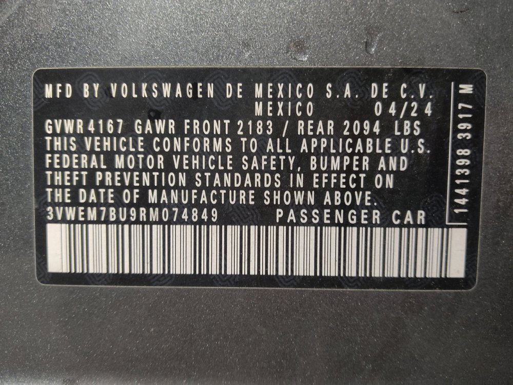 Used 2024 Volkswagen Jetta SE image 33