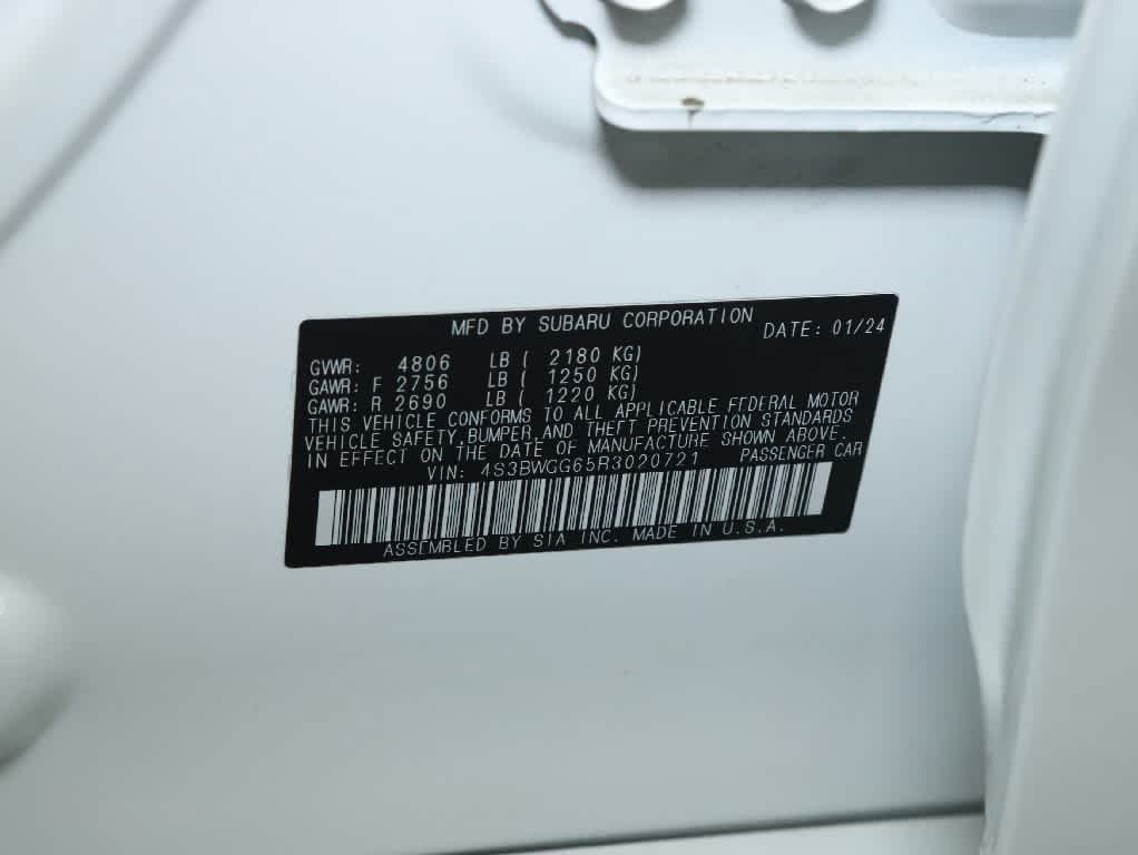Certified 2024 Subaru Legacy Limited XT AWD/4WD image 21