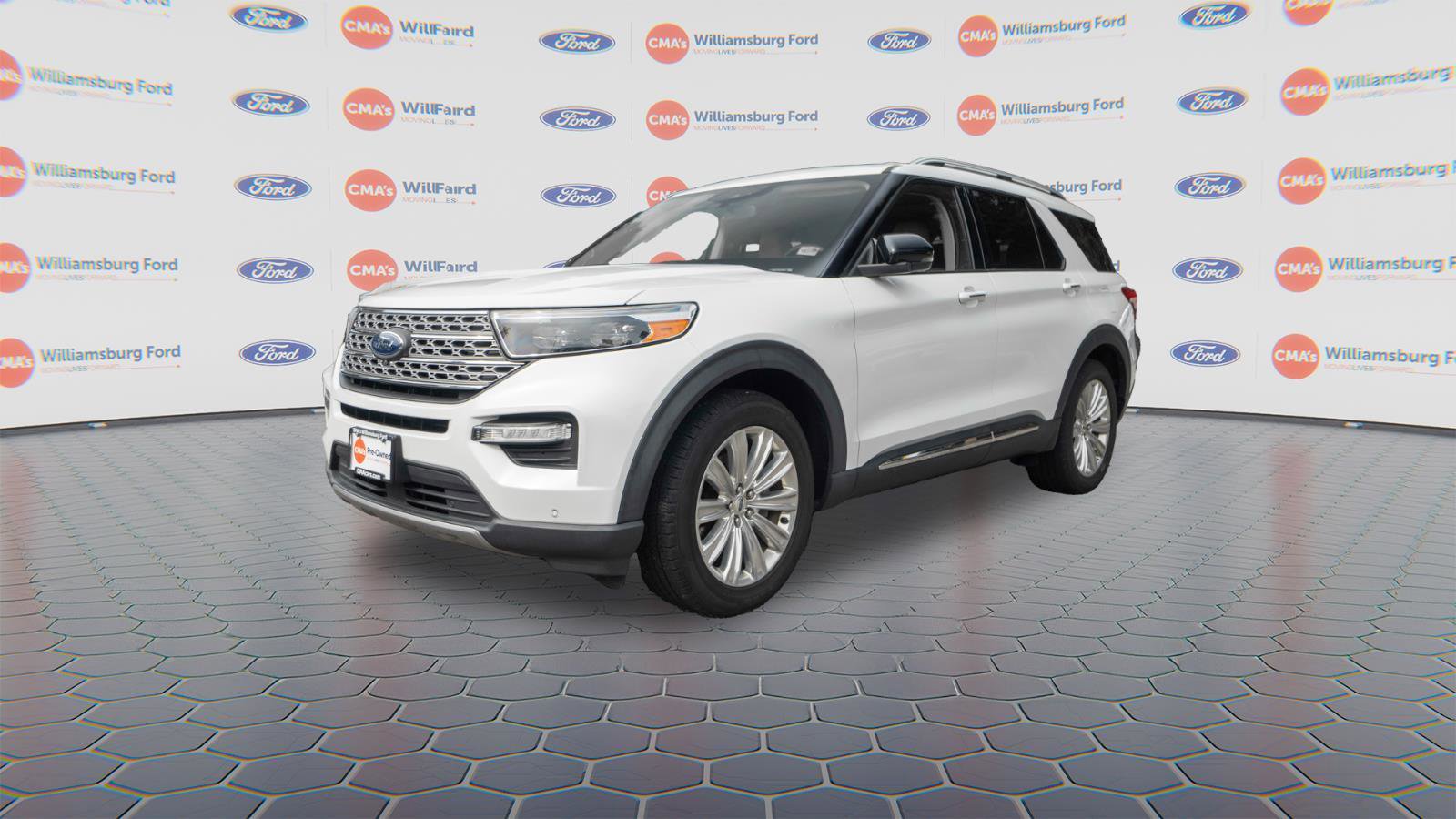 Certified 2020 Ford Explorer Limited w/ Class III Trailer Tow Package