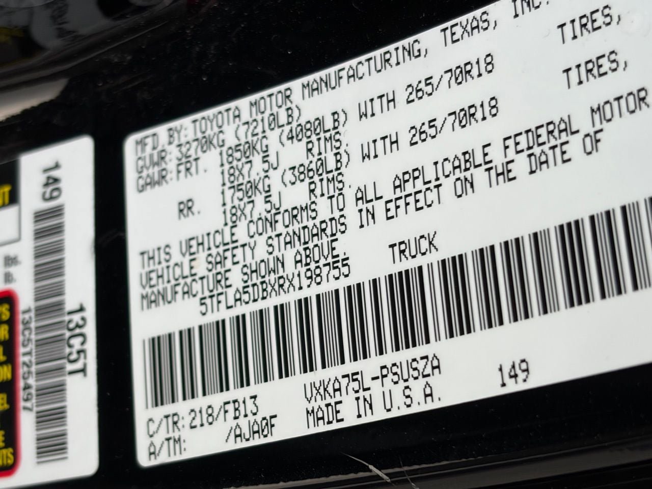 Used 2024 Toyota Tundra SR5 w/ SR5 Convenience Package AWD/4WD image 10