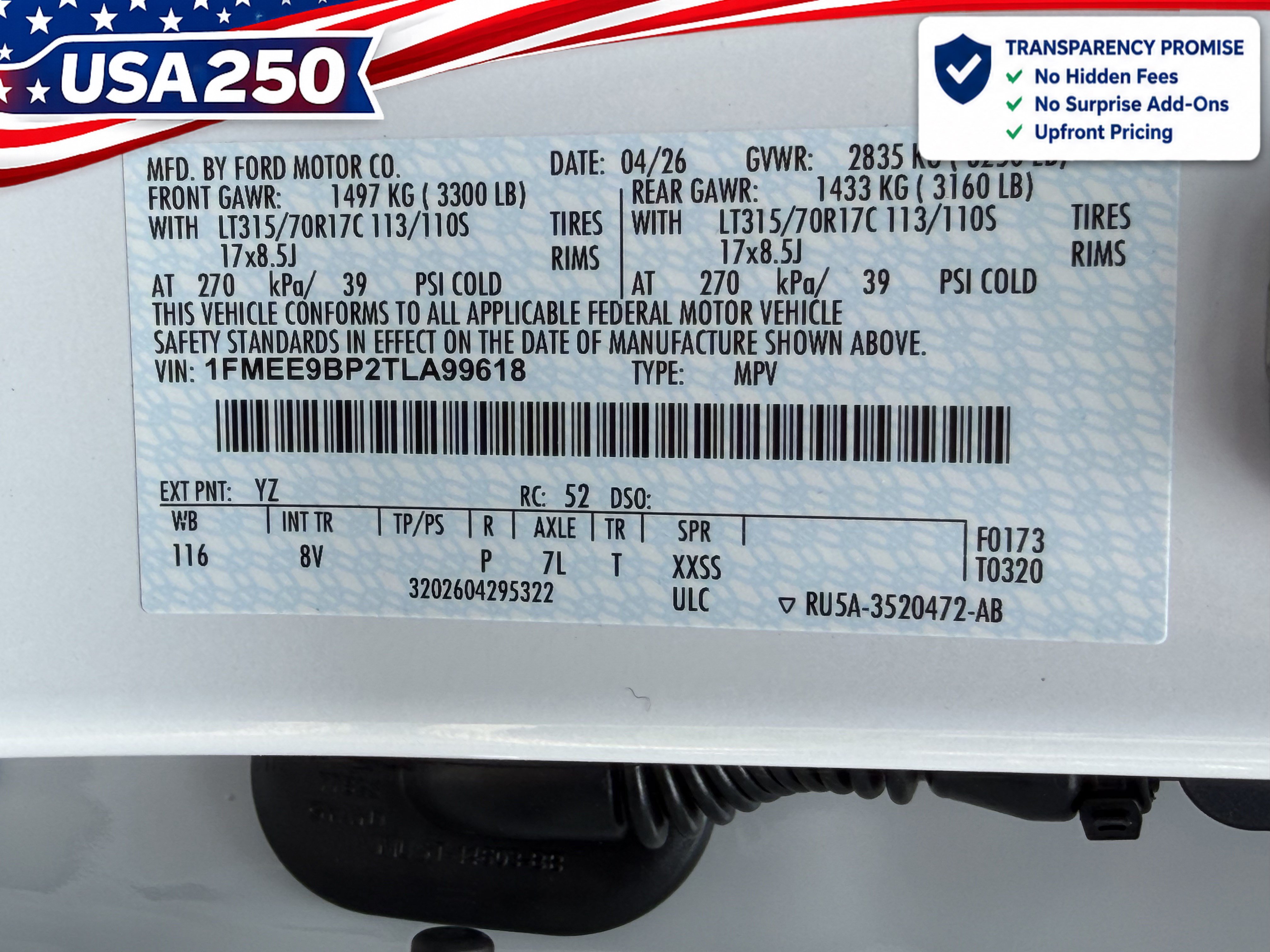 New 2026 Ford Bronco Badlands AWD/4WD image 26