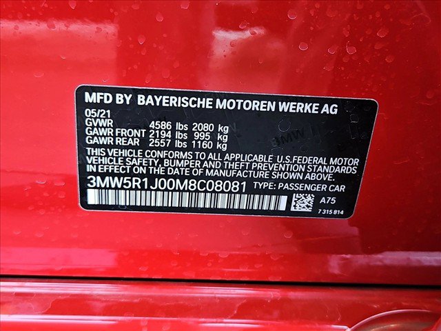 Used 2021 BMW 330i Sedan w/ Premium Package RWD image 26