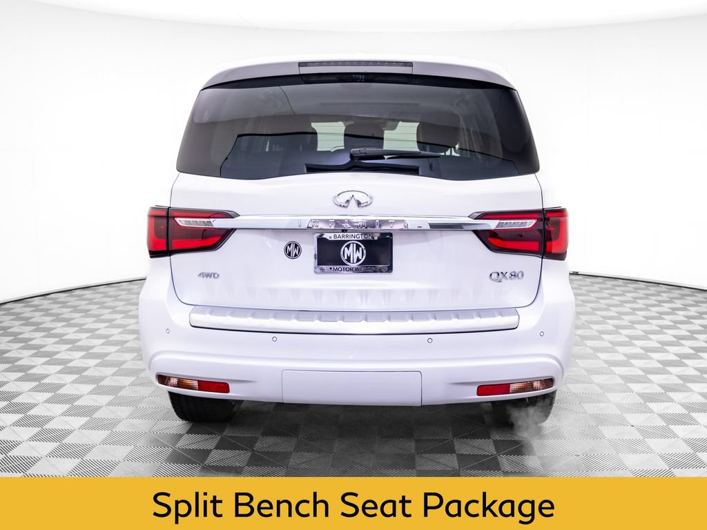 Used 2021 INFINITI QX80 Luxe w/ Cargo Package AWD/4WD image 4