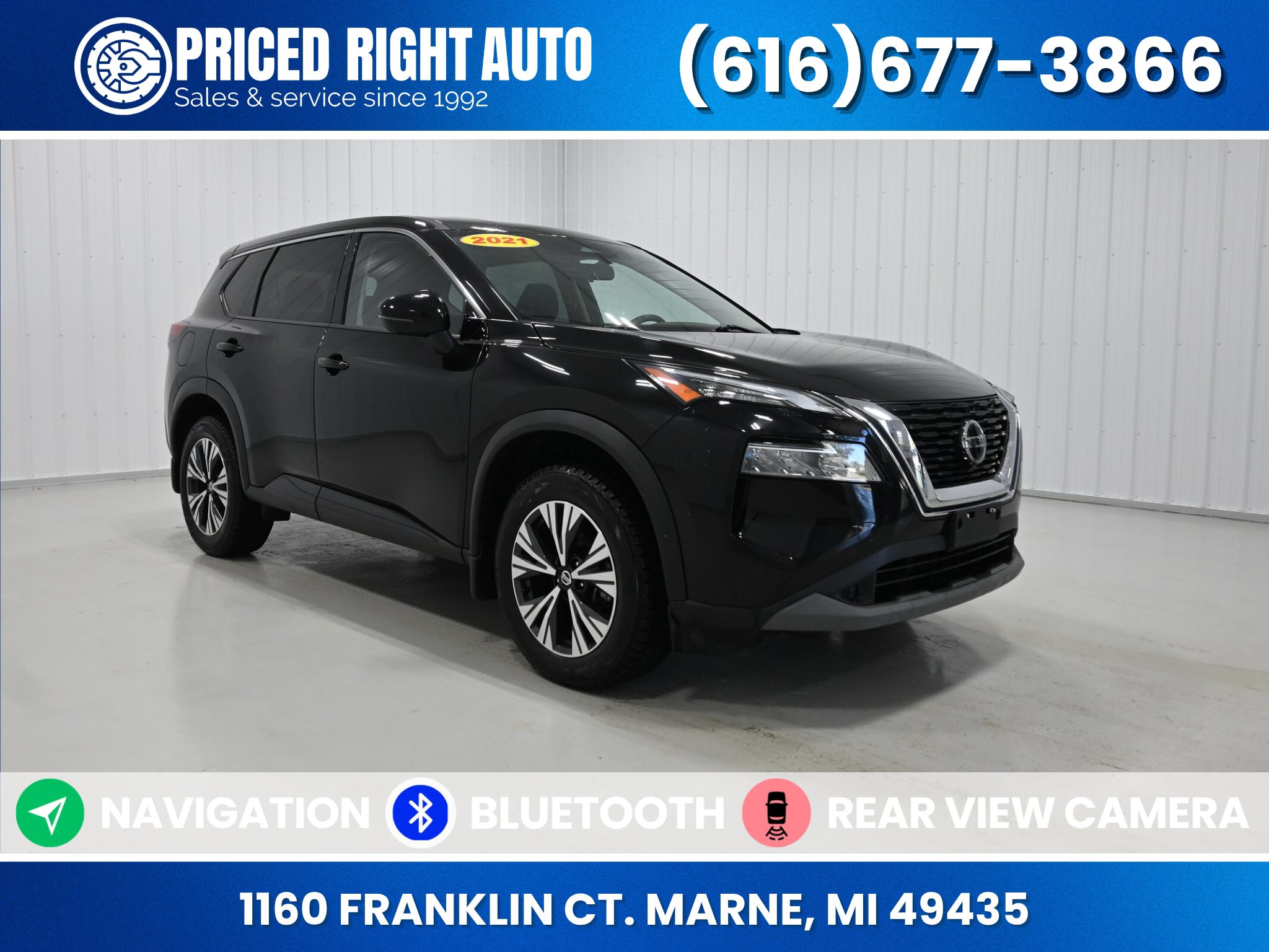 Used 2021 Nissan Rogue SV AWD/4WD image 1