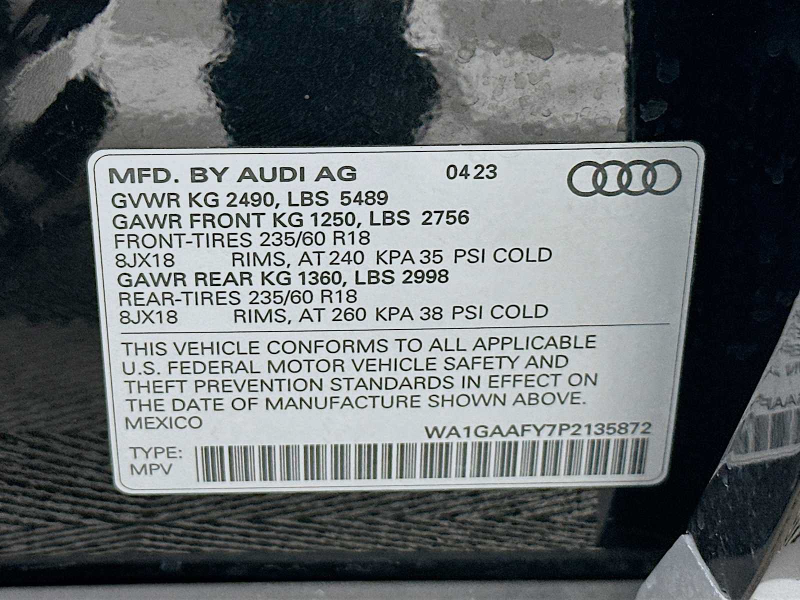Certified 2023 Audi Q5 2.0T Premium w/ Convenience Package AWD/4WD image 30