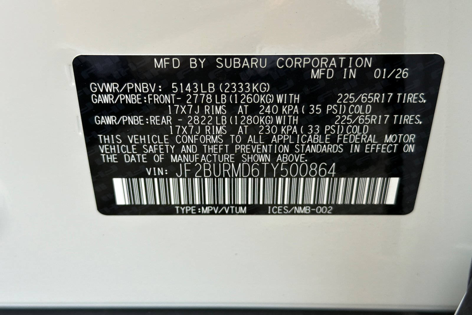 New 2026 Subaru Outback Wilderness image 27