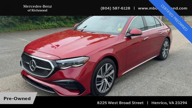 Used 2025 Mercedes-Benz E 350 4MATIC Sedan image 6