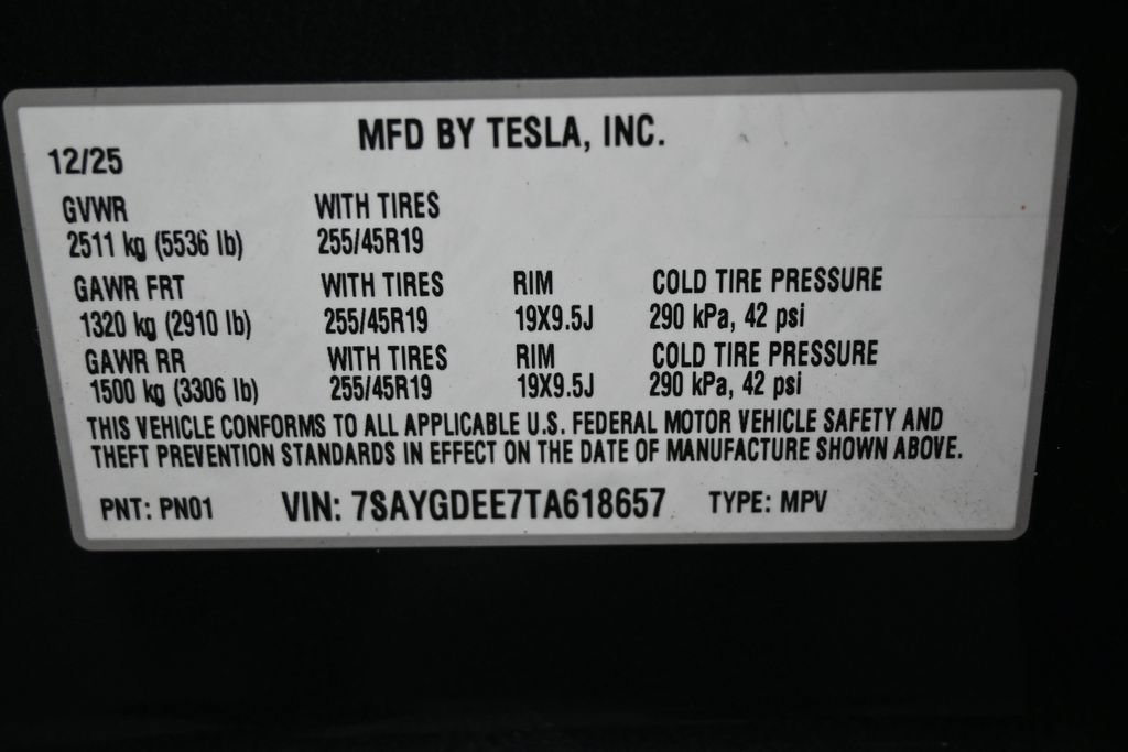 Used 2026 Tesla Model Y Long Range AWD/4WD image 8