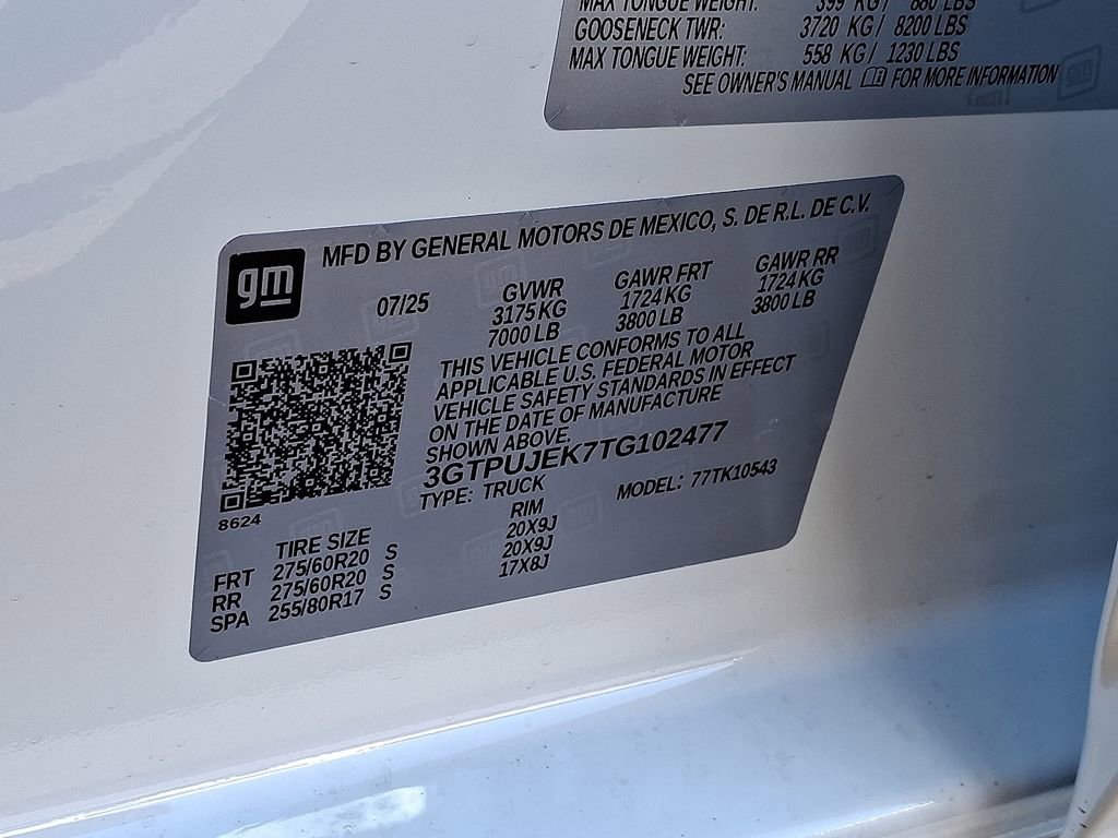 New 2026 GMC Sierra 1500 Elevation AWD/4WD image 14