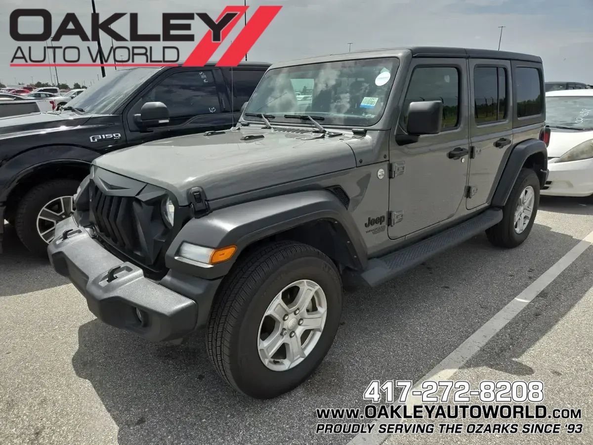 Used 2021 Jeep Wrangler Unlimited Sport AWD/4WD image 1